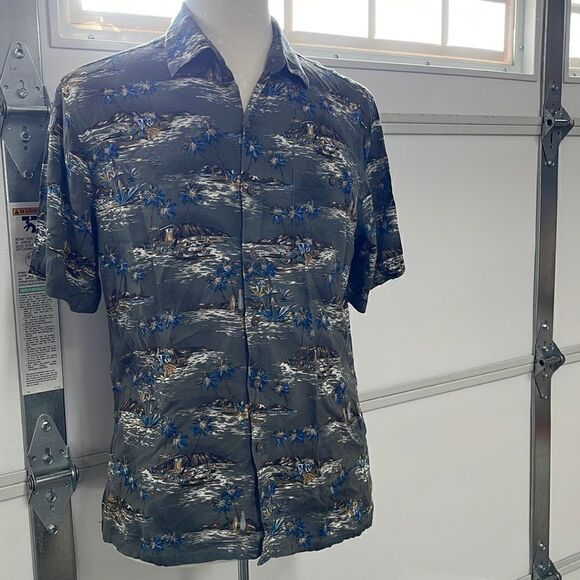 Batik Bay Other - Vintage Batik Bay Men’s Short Sleeve Shirt, SZ L